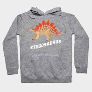 Cute Stegosaurus Dinosaur Design Hoodie